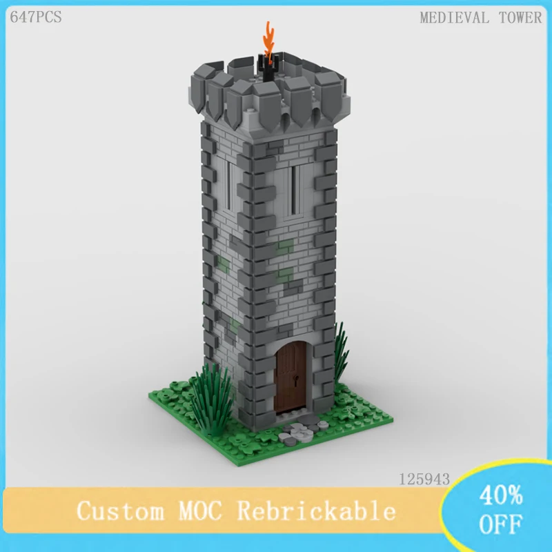 Medieval castle building MOC outpost castle tower building block model DIY children's assembled building blocks Christmas gift
Medieval castle building MOC outpost castle tower building block model DIY children's assembled building blocks Christmas gift