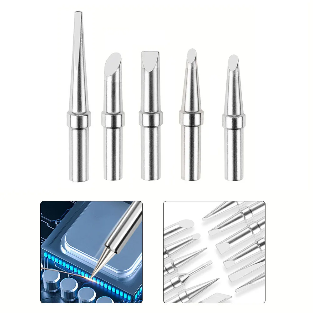 5Pcs ET Soldering Iron Tips For Weller WE1010NA WESD51 WES50 51 Replacement Soldering Iron Tips Welding Soldering Power Tools
5Pcs ET Soldering Iron Tips For Weller WE1010NA WESD51 WES50 51 Replacement Soldering Iron Tips Welding Soldering Power Tools