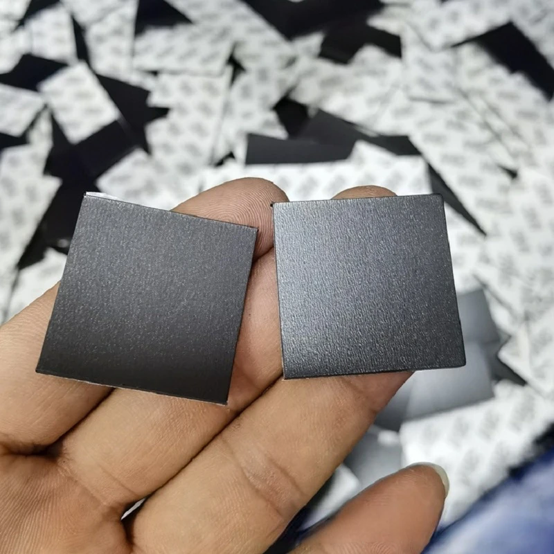 

50 шт. самоклеящиеся магнитные квадратные резиновые гибкие магнитные диски для детской и холодильной техники
