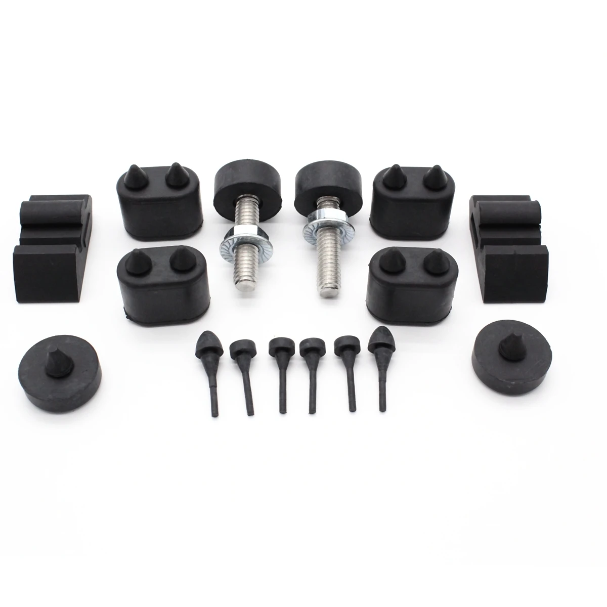 

Rubber Stopper Kit + Hood Adjusters for 1967-1981 Stoppers