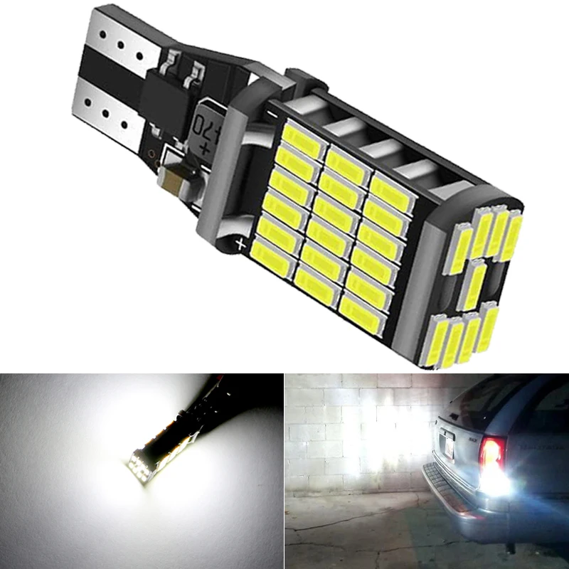 1 шт., автомобильная светодиодная лампа Canbus T15 906 922 W16W 12 В 4014 45SMD 7000K
1 шт., автомобильная светодиодная лампа Canbus T15 906 922 W16W 12 В 4014 45SMD 7000K