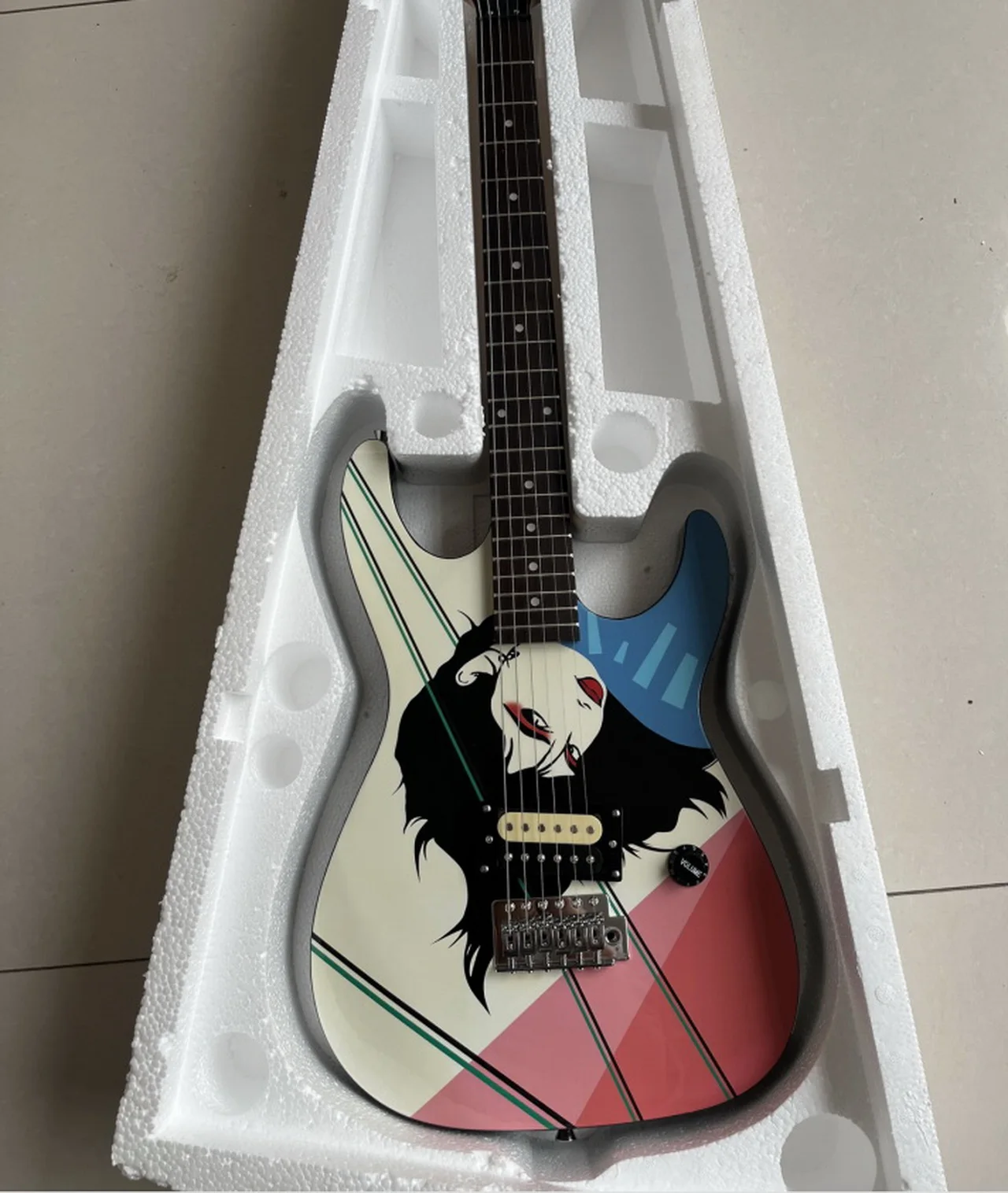 The new product the high quality Cartoon image ST electric guitar Stratocaste-r maple fingerboard Guitar electric guitar WESZFC
The new product the high quality Cartoon image ST electric guitar Stratocaste-r maple fingerboard Guitar electric guitar WESZFC