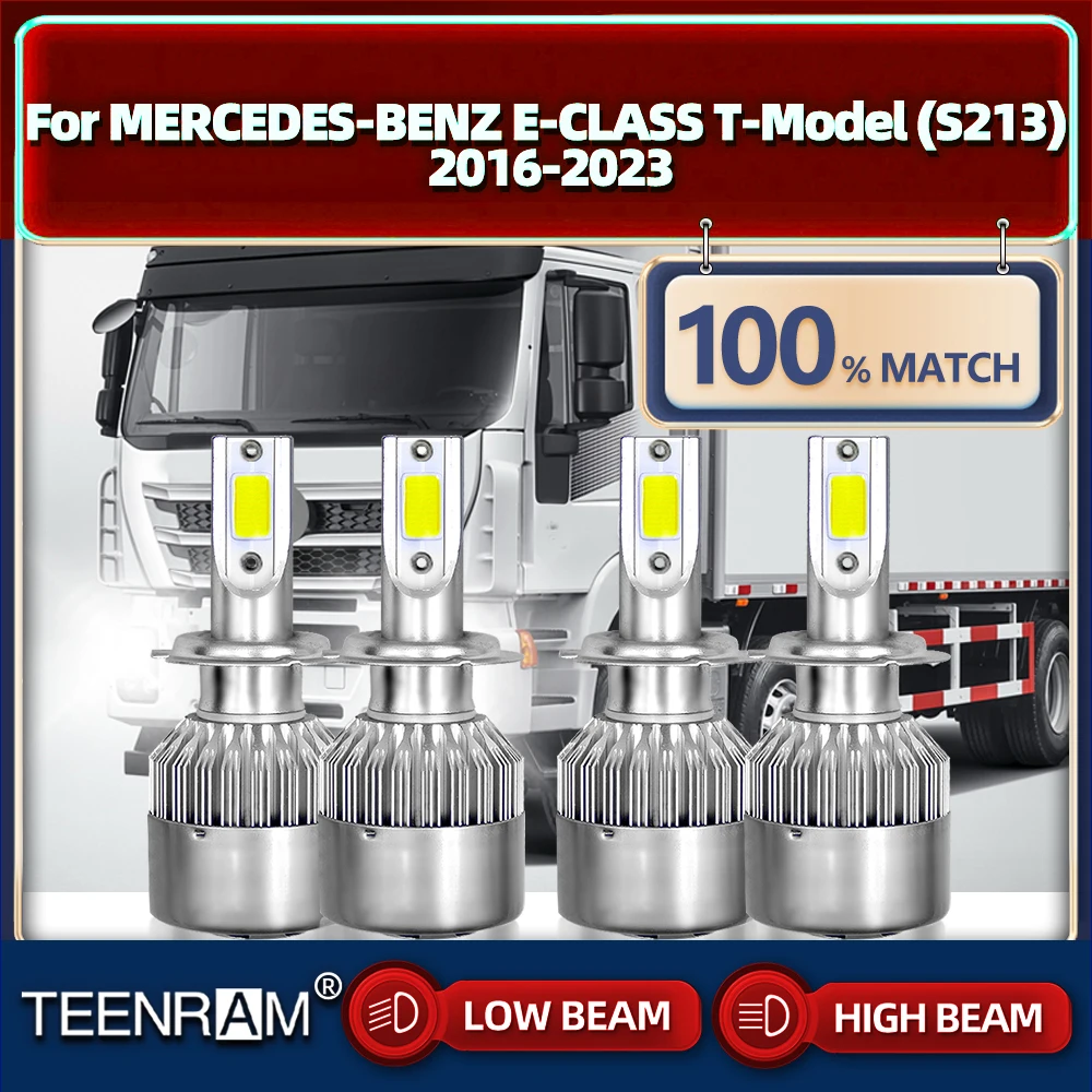 H7 Truck Led Headlight Powerful LED Tuck Light Bulbs 12V 6000K For MERCEDES-BENZ E-CLASS T-Model (S213) 2016-2020 2021 2022 2023
H7 Truck Led Headlight Powerful LED Tuck Light Bulbs 12V 6000K For MERCEDES-BENZ E-CLASS T-Model (S213) 2016-2020 2021 2022 2023