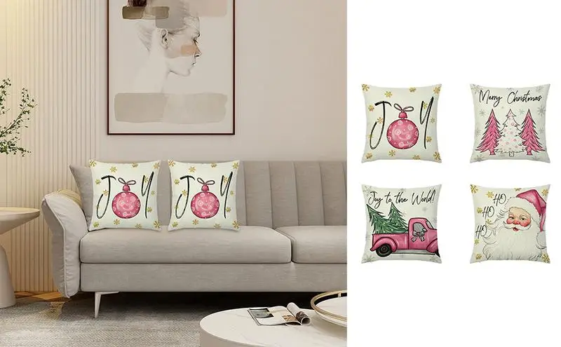 Christmas Linen Pillowcase Christmas Throw Pillow Cover Decorative Cushion Cover Set with Insert holiday decoration pillowcase
Christmas Linen Pillowcase Christmas Throw Pillow Cover Decorative Cushion Cover Set with Insert holiday decoration pillowcase