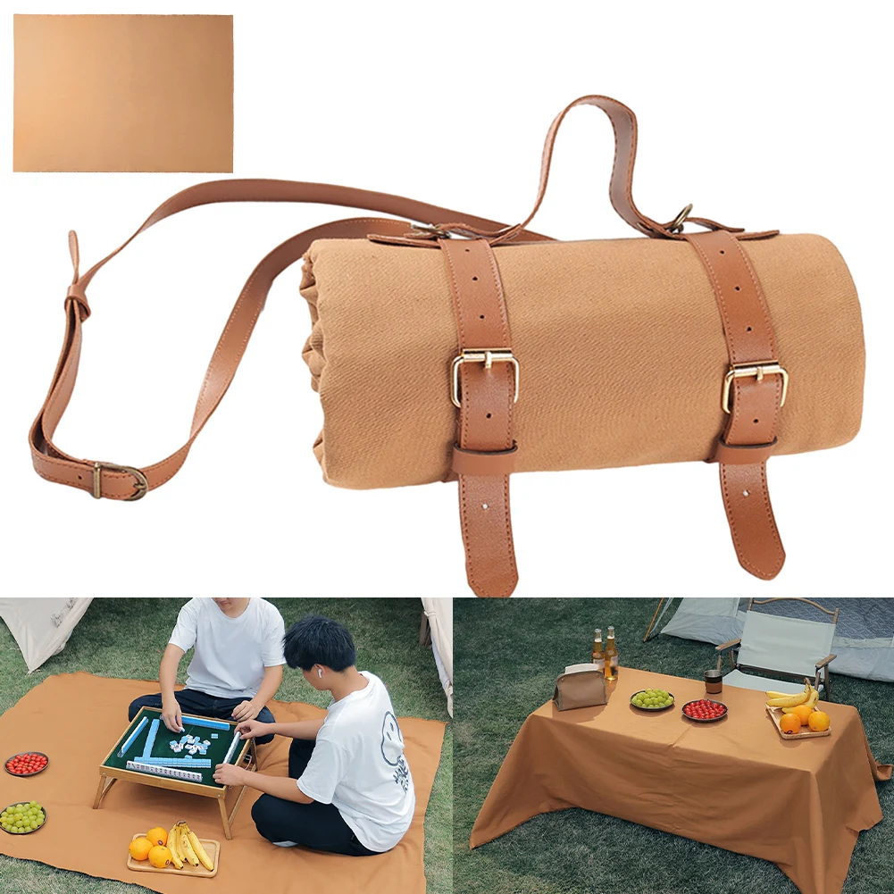 Waterproof Outdoor Picnic Mat Camping Beach Mat Solid Color Browns Rectangular Sleeping Blanket Pad Living Room Carpet PU Canvas
Waterproof Outdoor Picnic Mat Camping Beach Mat Solid Color Browns Rectangular Sleeping Blanket Pad Living Room Carpet PU Canvas