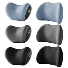Car Headrest Neck Pillow Breathable Memory Foam Neck Cushion With Elastic Strap Universal Auto Seat Neck Rest Pillow For Vehicle