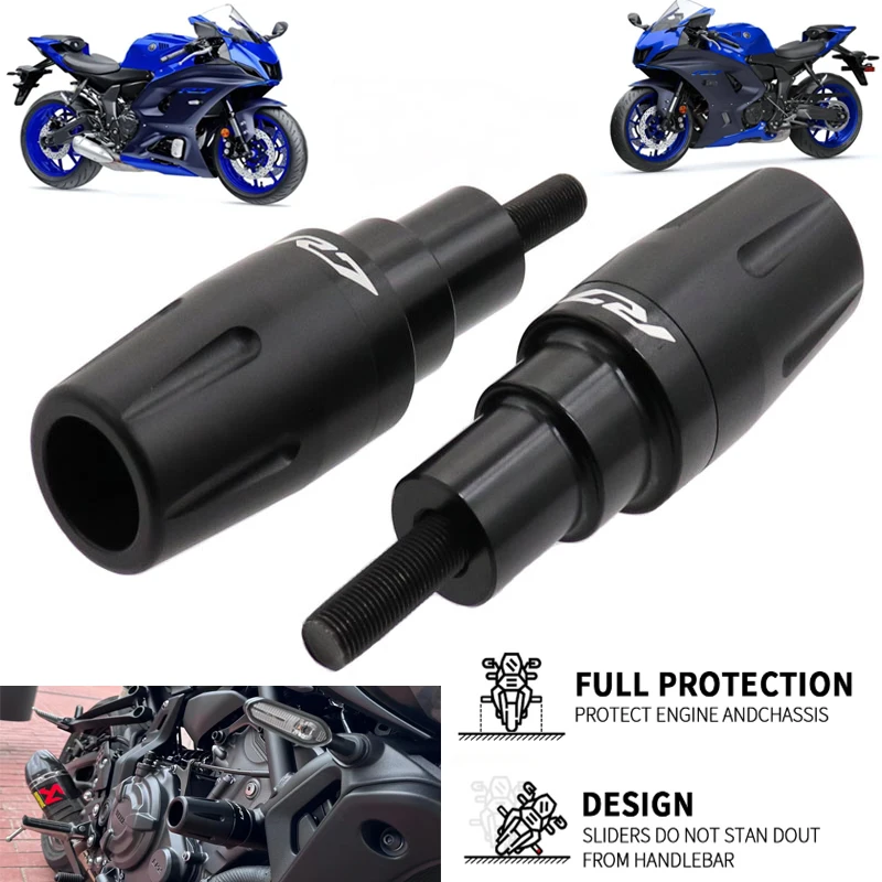 Защитная рамка слайдер для YAMAHA YZF-R7 2021-2024 аксессуары для мотоциклов защита от падения ШПУЛЬКА
Защитная рамка слайдер для YAMAHA YZF-R7 2021-2024 аксессуары для мотоциклов защита от падения ШПУЛЬКА