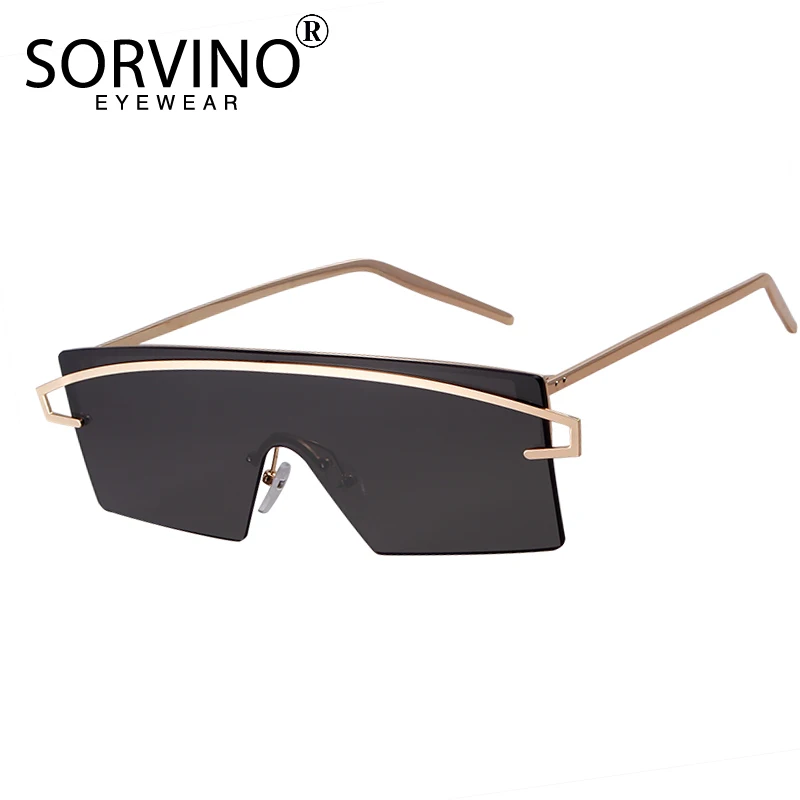 SORVINO Futuristic Rimless Shield Sunglasses 2020 Men Women 90s Designer Gold Frameless Rectangle Mirror Sun Glasses Shades SP34
SORVINO Futuristic Rimless Shield Sunglasses 2020 Men Women 90s Designer Gold Frameless Rectangle Mirror Sun Glasses Shades SP34