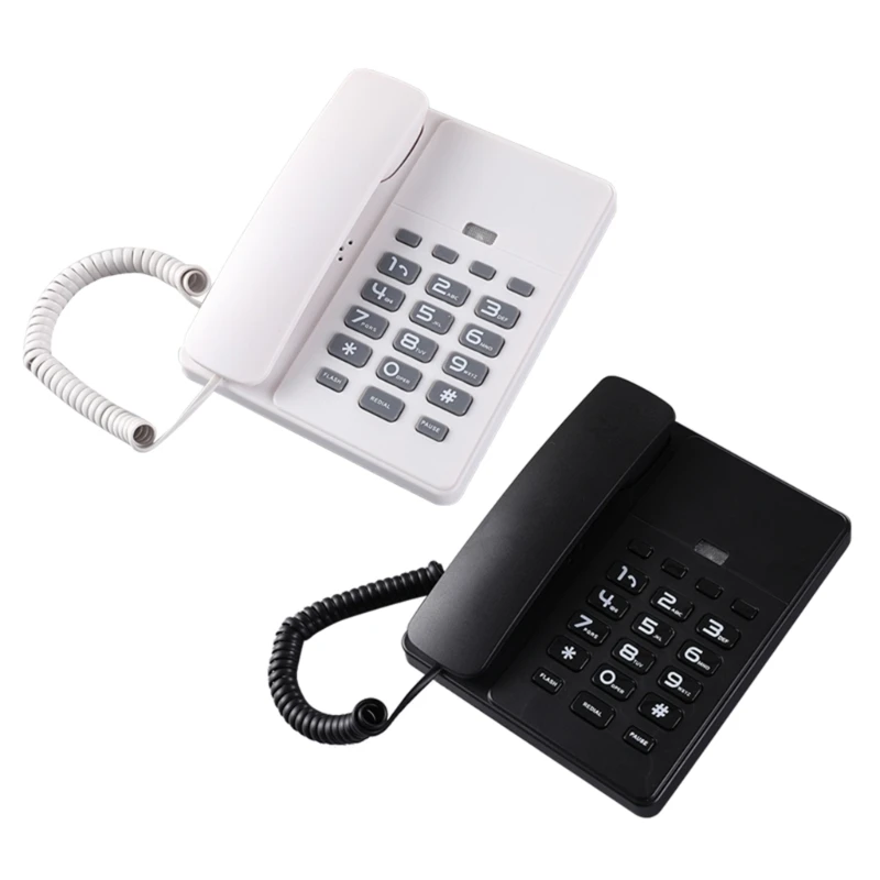 HCD Phone Fixed Landline Desktop Telephones with Mute, and Redial Function Telephone Clear Sound P9JB
HCD Phone Fixed Landline Desktop Telephones with Mute, and Redial Function Telephone Clear Sound P9JB