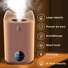 Air Humidifier Double Nozzle 3L Humidity Monitoring Display USB Aroma Diffuser With Coloful LED Light Ultrasonic Aromatherapy
Air Humidifier Double Nozzle 3L Humidity Monitoring Display USB Aroma Diffuser With Coloful LED Light Ultrasonic Aromatherapy