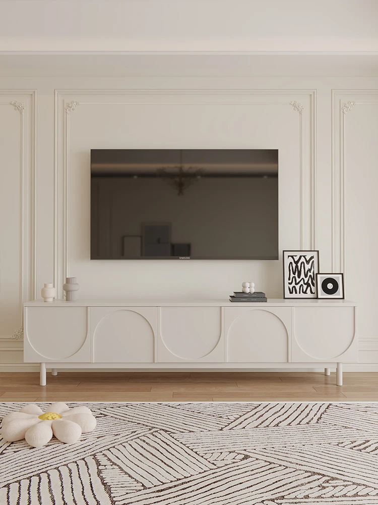 French cream wind TV cabinet simple small apartment living Nordic floor cabinet modern little red book with the same paragraph.
French cream wind TV cabinet simple small apartment living Nordic floor cabinet modern little red book with the same paragraph.