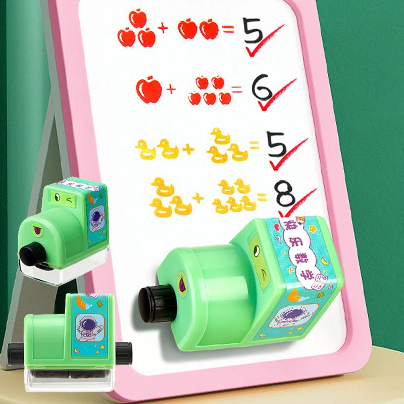 Addition Subtraction Multiplication Division Roller Stamp Question Duck Apple Seal Practice Tools Mathematical Training Toys
Addition Subtraction Multiplication Division Roller Stamp Question Duck Apple Seal Practice Tools Mathematical Training Toys
