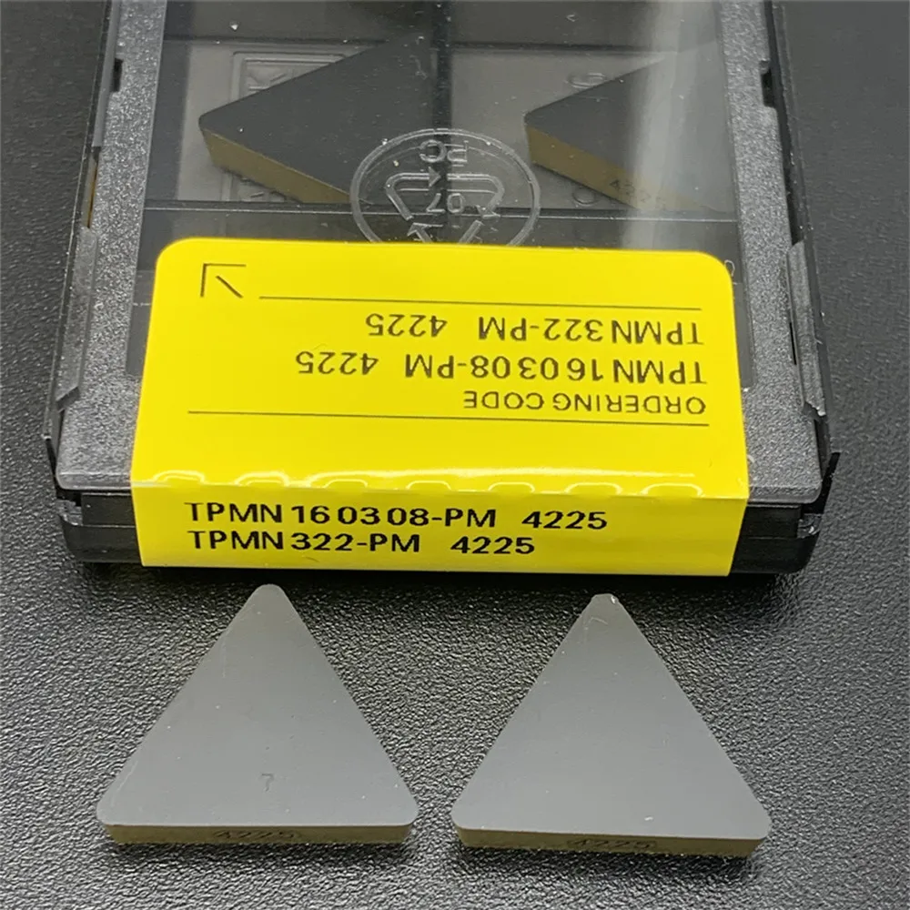 High Quality Milling Turning Tool TPMN160308 TPMN220408 PM4225 PM 4225 CNC LatheTool Carbide Insert TPMN 160308 Steel Processing
High Quality Milling Turning Tool TPMN160308 TPMN220408 PM4225 PM 4225 CNC LatheTool Carbide Insert TPMN 160308 Steel Processing