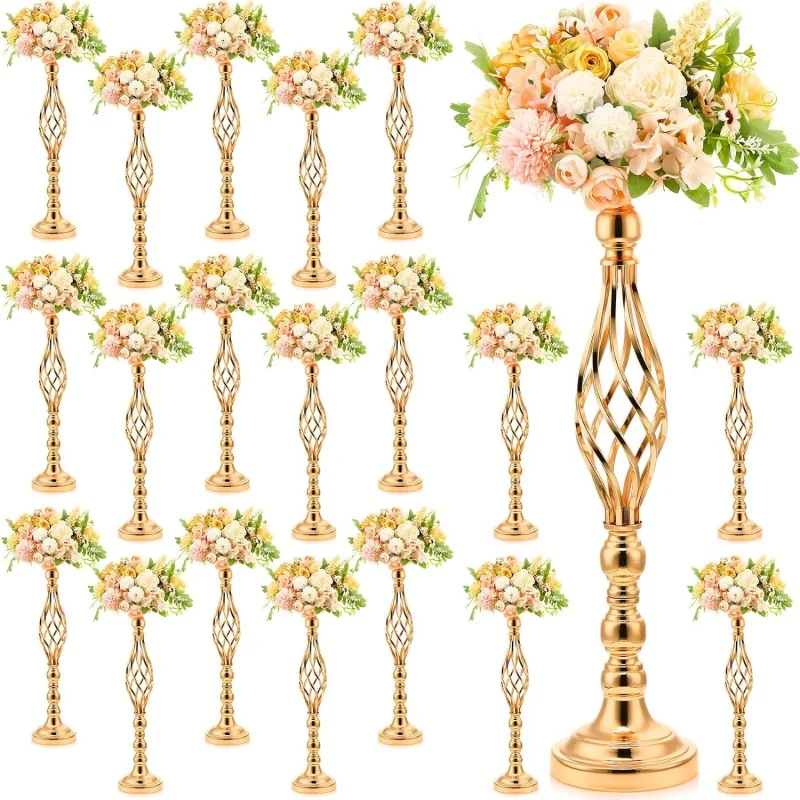 20 Pcs Metal Flower Arrangement Stand Wedding Centerpieces Elegant Vase Candelabra Candle Holder for W
20 Pcs Metal Flower Arrangement Stand Wedding Centerpieces Elegant Vase Candelabra Candle Holder for W