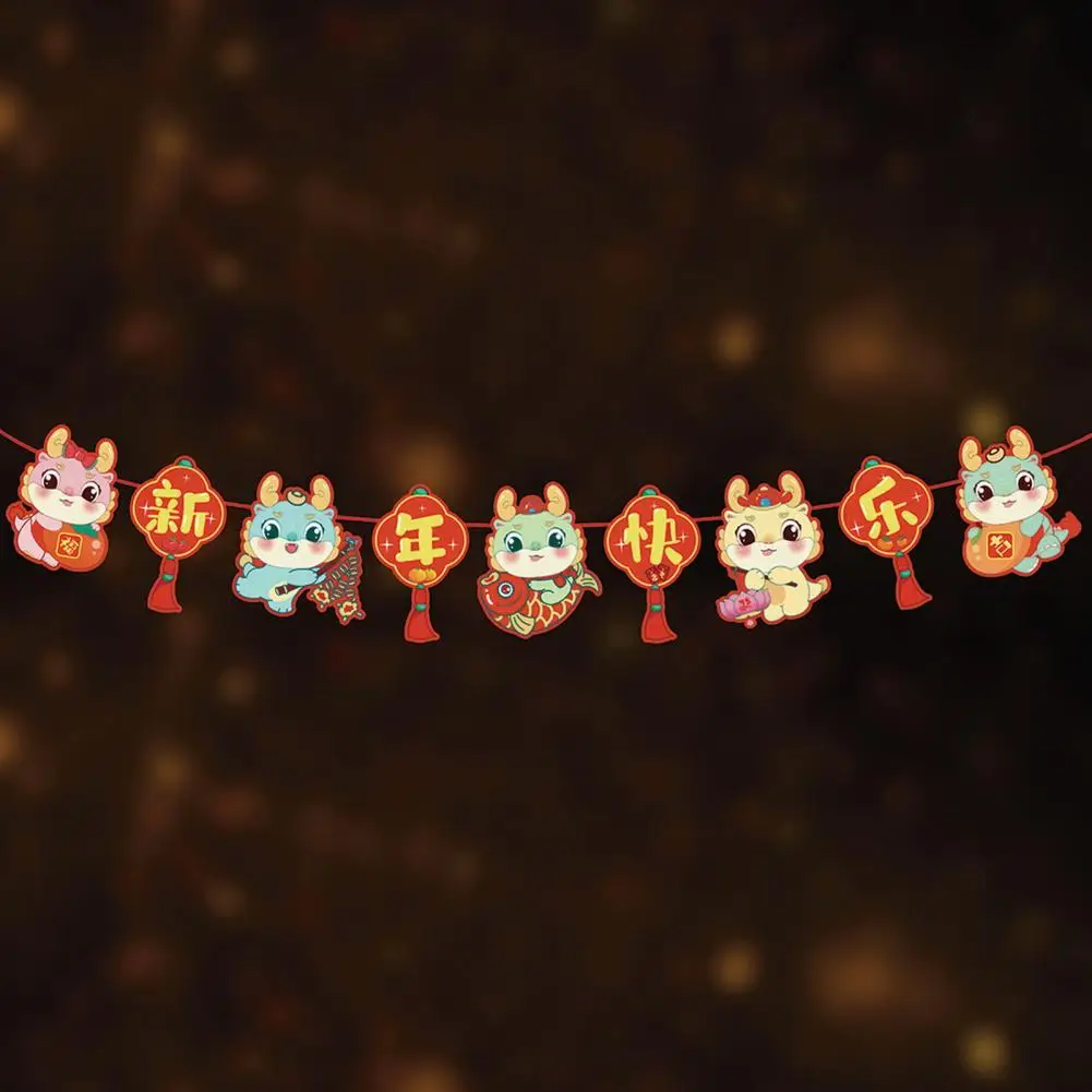 Party Ornament Vibrant Year of Dragon Spring Festival with Shape Cartoon Design for New Year Decoration Hanging Pendant
Party Ornament Vibrant Year of Dragon Spring Festival with Shape Cartoon Design for New Year Decoration Hanging Pendant