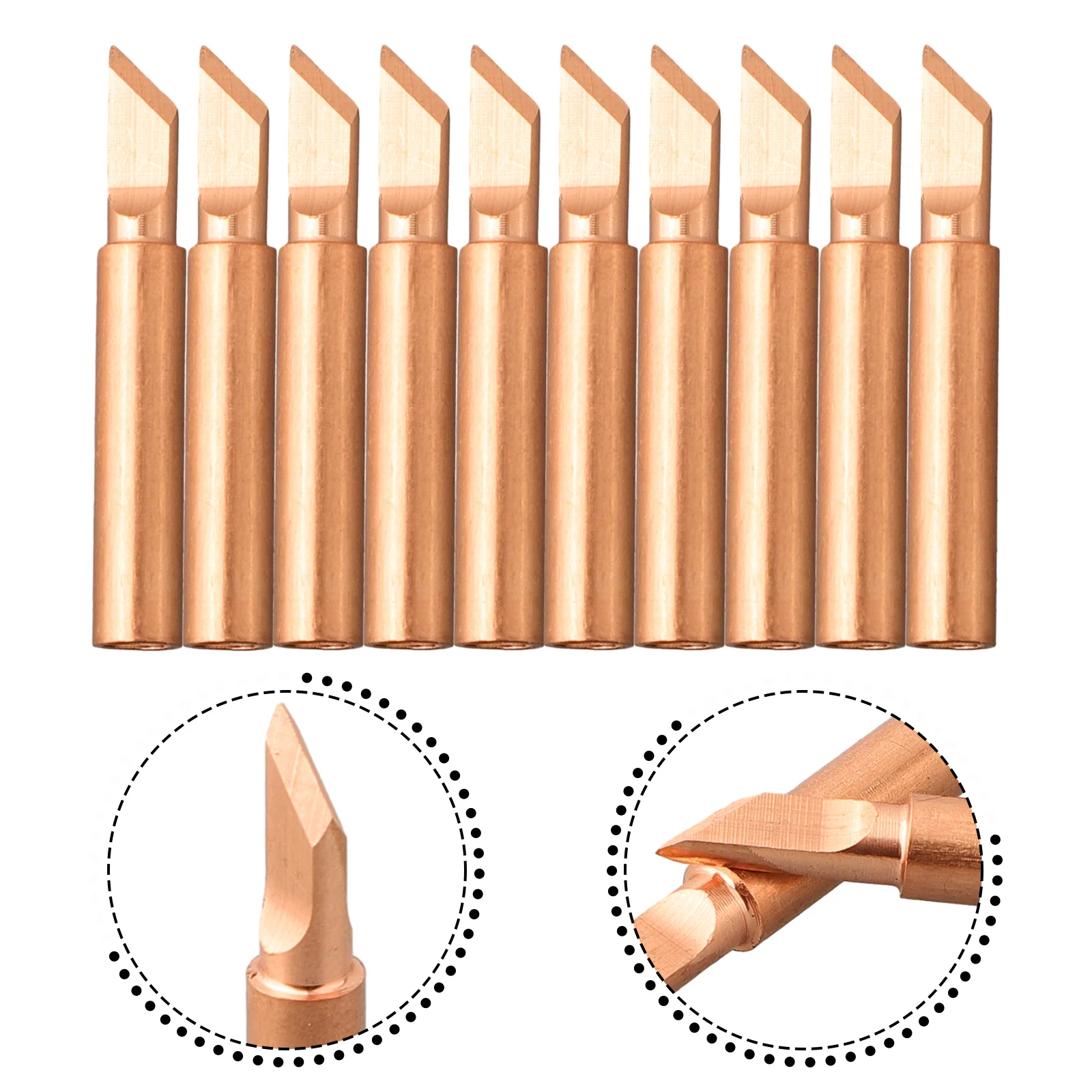 Brand New Durable High Quality Soldering Iron Tip 10Pcs/Set 200-480° 900M-T For SOJ/PLCC/SOP Gold Soldering Stations
Brand New Durable High Quality Soldering Iron Tip 10Pcs/Set 200-480° 900M-T For SOJ/PLCC/SOP Gold Soldering Stations