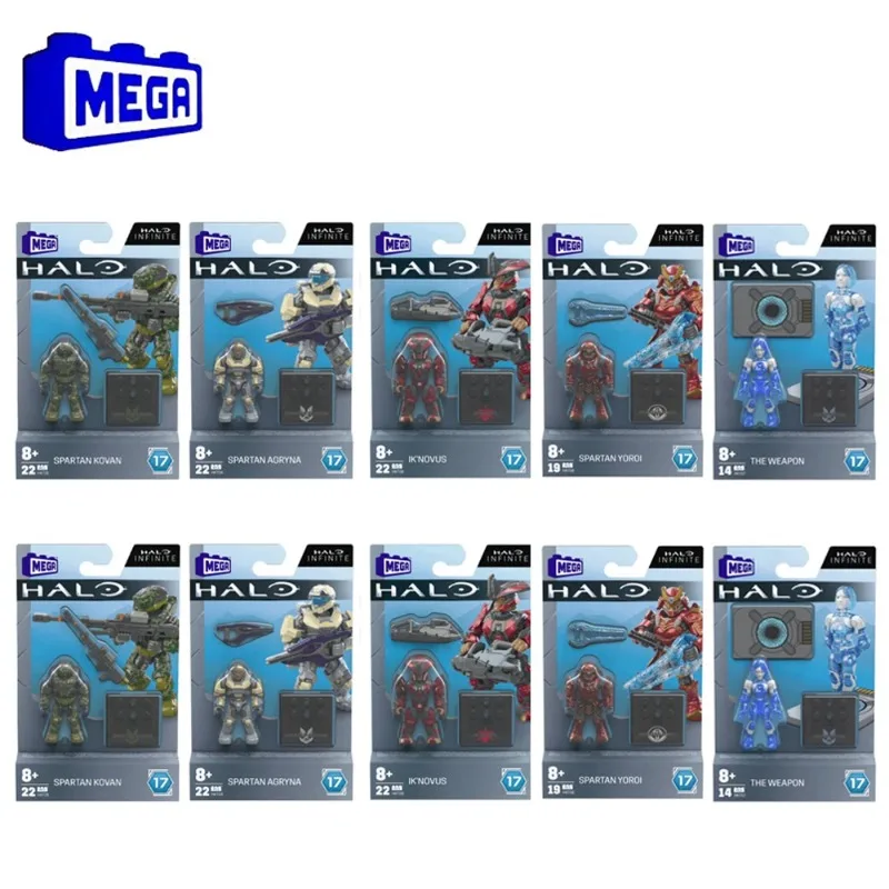 Anime Mega Construx Haloes Infinites Heroes Series 17 Spartan Yoroi Kovan Agryna Weapon Action Figure Blocks Toys Children Gifts
Anime Mega Construx Haloes Infinites Heroes Series 17 Spartan Yoroi Kovan Agryna Weapon Action Figure Blocks Toys Children Gifts