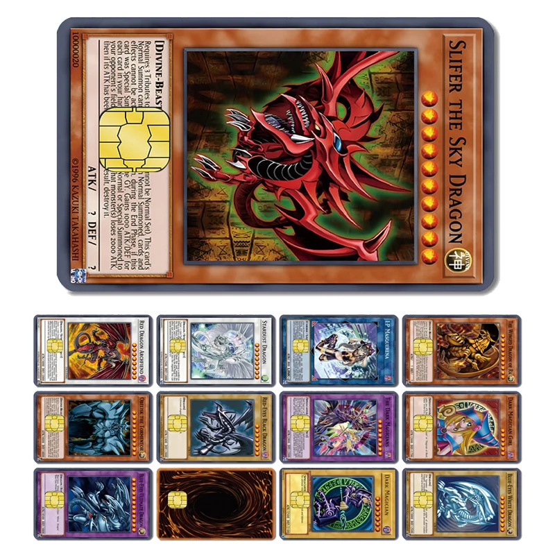 2023 New Anime Game Yu-Gi-Oh Blue Eyes Dragon God Film Skin Sticker Tape for Large Big Chip Card Bus Card No Fade Waterproof
2023 New Anime Game Yu-Gi-Oh Blue Eyes Dragon God Film Skin Sticker Tape for Large Big Chip Card Bus Card No Fade Waterproof