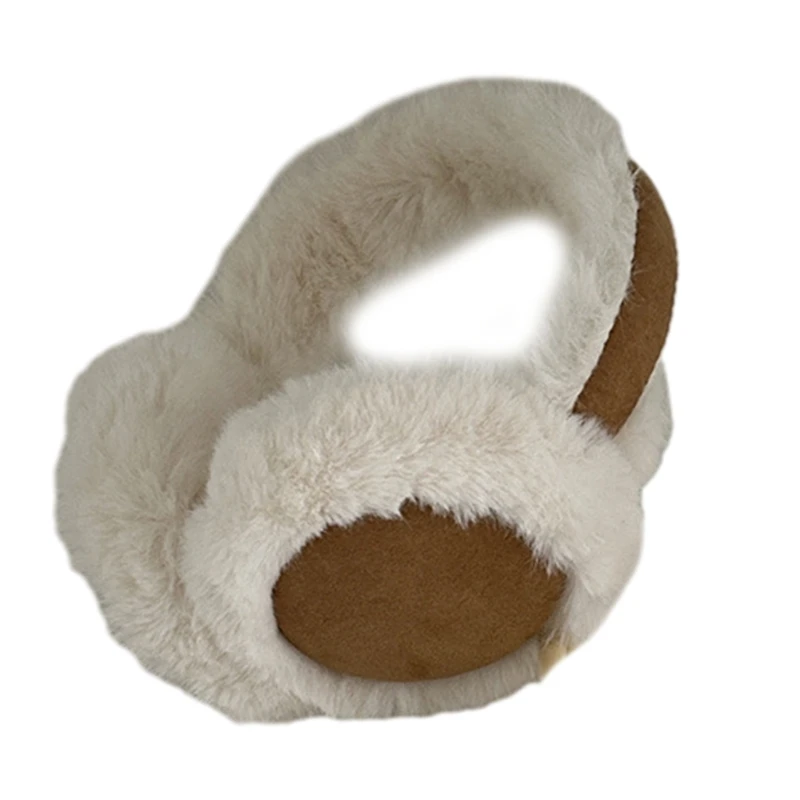 

Soft and Comfortable Foldable Ear Cover Plush Warmer Warm Earmuffs Suitable for Outdoor Activities