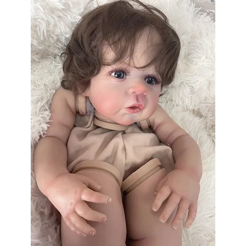 Набор для кукол Sandie Reborn, 24 дюйма, Реалистичная мягкая на ощупь Гибкая НЕОБРАБОТАННАЯ кукла «сделай сам»
Набор для кукол Sandie Reborn, 24 дюйма, Реалистичная мягкая на ощупь Гибкая НЕОБРАБОТАННАЯ кукла «сделай сам»
