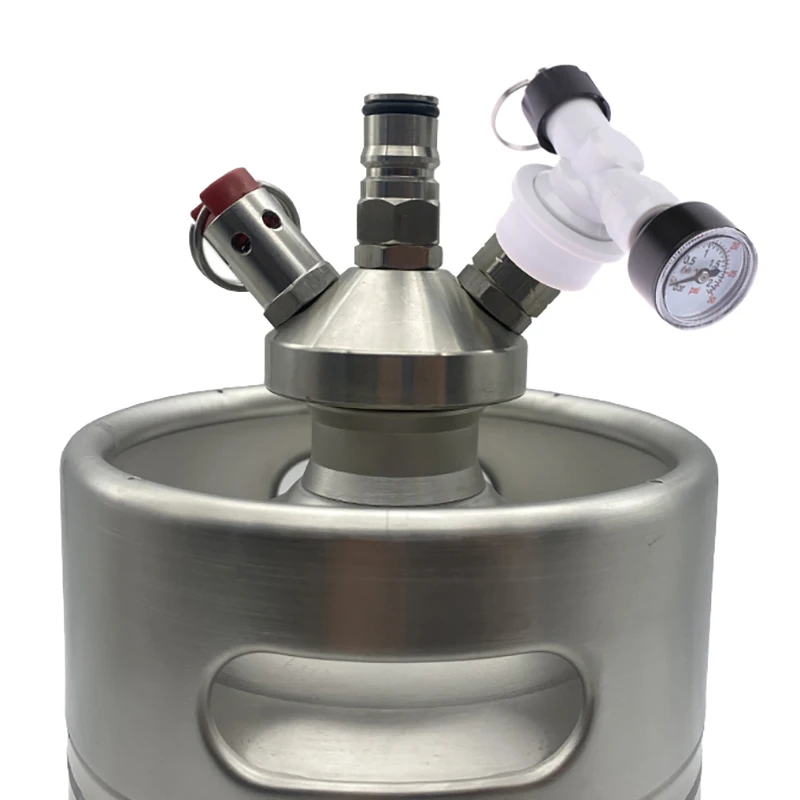 Шаровой клапан отсоединения Spund Valve G2 пивной аналогичный пивной цилиндр быстрое подключение газа 0-15psi манометр
Шаровой клапан отсоединения Spund Valve G2 пивной аналогичный пивной цилиндр быстрое подключение газа 0-15psi манометр