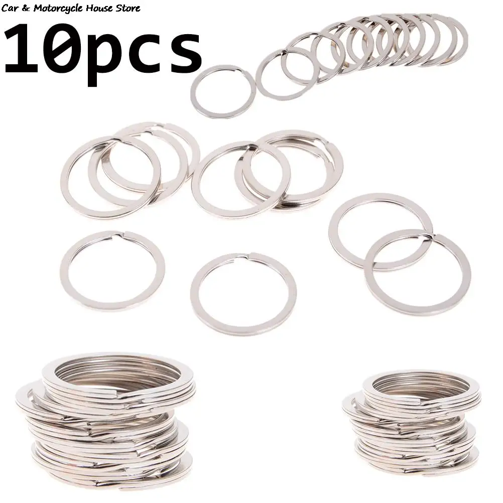 10 Pcs DIY Key Ring Metal Blank Silver Nickel Split Key Ring Keyring 25mm Connectors Stainless Steel Key Chains Accessories
10 Pcs DIY Key Ring Metal Blank Silver Nickel Split Key Ring Keyring 25mm Connectors Stainless Steel Key Chains Accessories