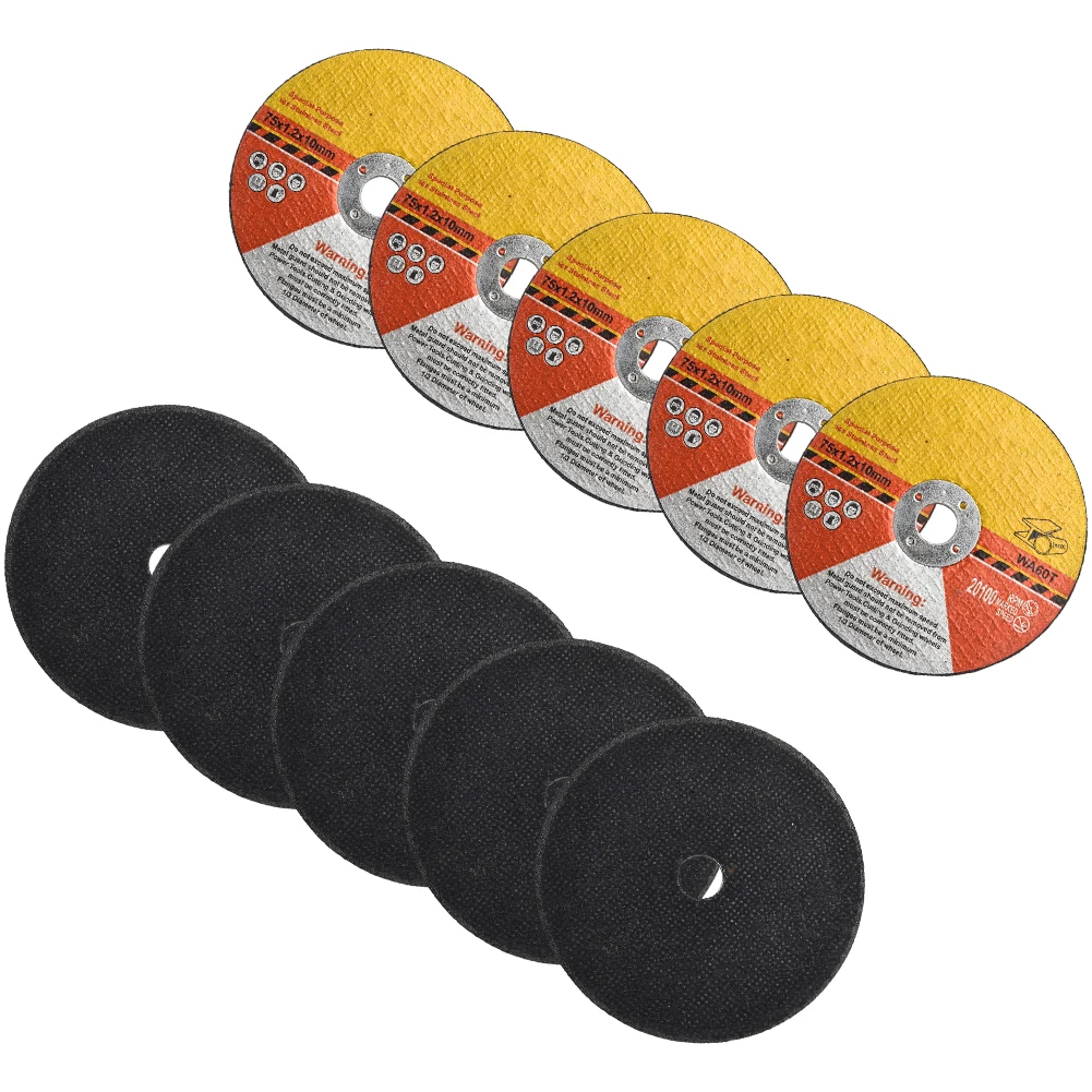 75mm Cutting Disc Metal Cut Off Wheel Angle Grinder Disc Slice Fiber Reinforced Grinding Blade Cutter For Metal Iron
75mm Cutting Disc Metal Cut Off Wheel Angle Grinder Disc Slice Fiber Reinforced Grinding Blade Cutter For Metal Iron