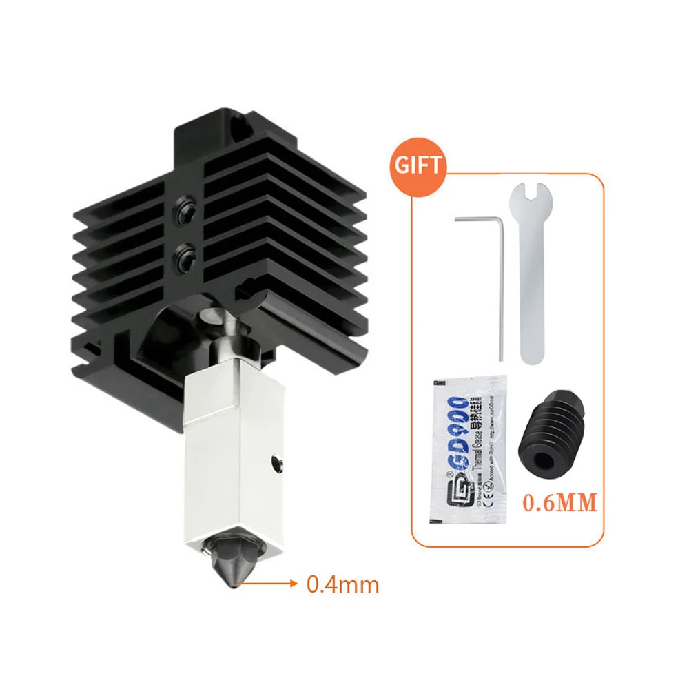 For Bambu lab Hotend J head Kit Upgrade Hotend Hardened Steel Nozzle 500°C For Bambu lab x1c P1P Hotend 0.4mm Nozzles
For Bambu lab Hotend J head Kit Upgrade Hotend Hardened Steel Nozzle 500°C For Bambu lab x1c P1P Hotend 0.4mm Nozzles