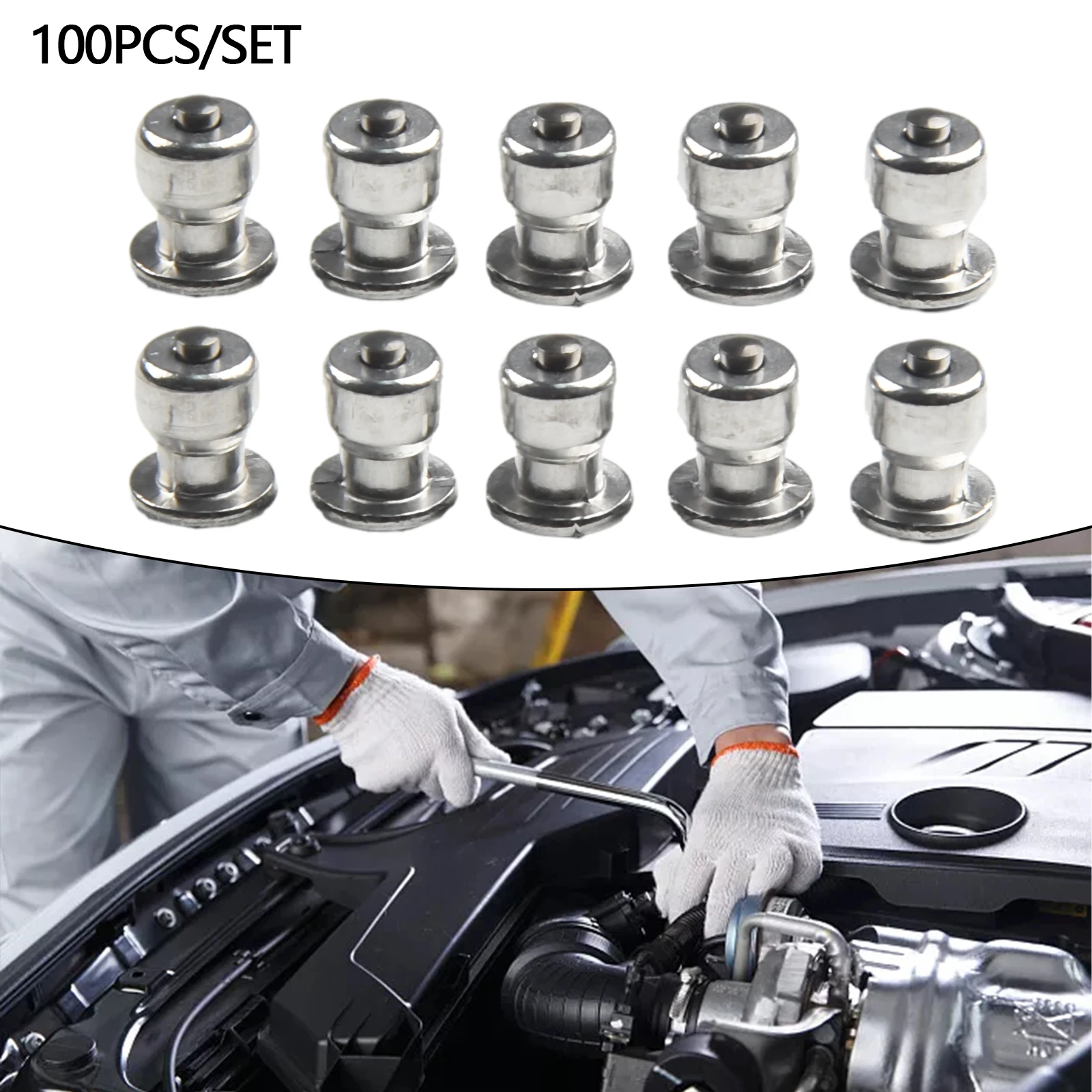 100pcs Aluminum Tire Studs Screw-in Car Truck ATV Wheel Snow Spikes For Winter Anti-skid Screws Tire Accessories
100pcs Aluminum Tire Studs Screw-in Car Truck ATV Wheel Snow Spikes For Winter Anti-skid Screws Tire Accessories