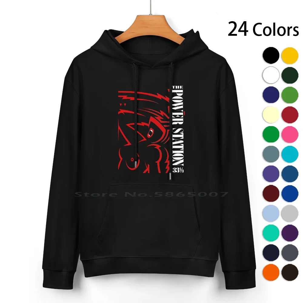 The Power Station Pure Cotton Hoodie Sweater 24 Colors Duran Duran John Taylor Andy Taylor Robert Palmer 80s Some Like It Hot 
The Power Station Pure Cotton Hoodie Sweater 24 Colors Duran Duran John Taylor Andy Taylor Robert Palmer 80s Some Like It Hot