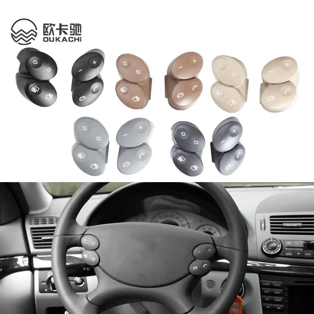 For Mercedes W211 W219 Steering Wheel Switch Control Buttons Car Multi-function Switch Buttons For Benz E Cls Class 2308202310
For Mercedes W211 W219 Steering Wheel Switch Control Buttons Car Multi-function Switch Buttons For Benz E Cls Class 2308202310