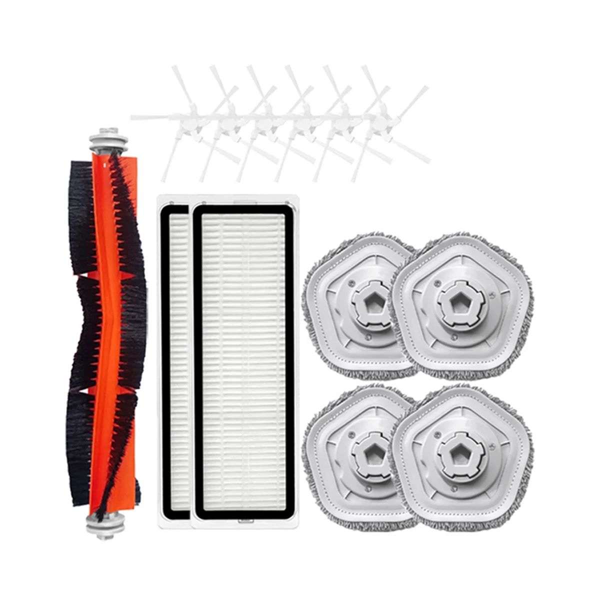 Запчасти для робота-пылесоса Bot W10 / W10 PRO, фильтр НЕРА, основная боковая щетка, насадка на швабру
Запчасти для робота-пылесоса Bot W10 / W10 PRO, фильтр НЕРА, основная боковая щетка, насадка на швабру