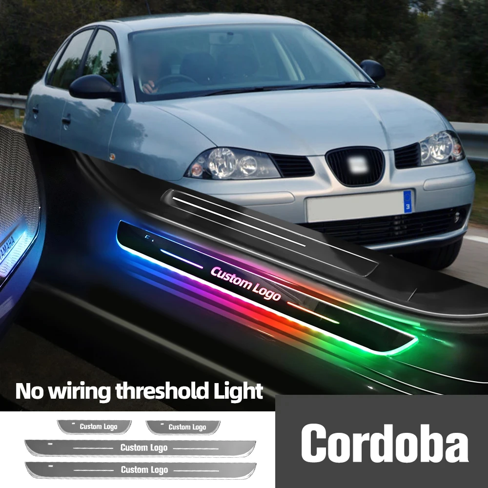 For Seat Cordoba 1999-2009 2004 2005 2007 2008 Car Door Sill Light Customized Logo LED Welcome Threshold Pedal Lamp Accessories
For Seat Cordoba 1999-2009 2004 2005 2007 2008 Car Door Sill Light Customized Logo LED Welcome Threshold Pedal Lamp Accessories