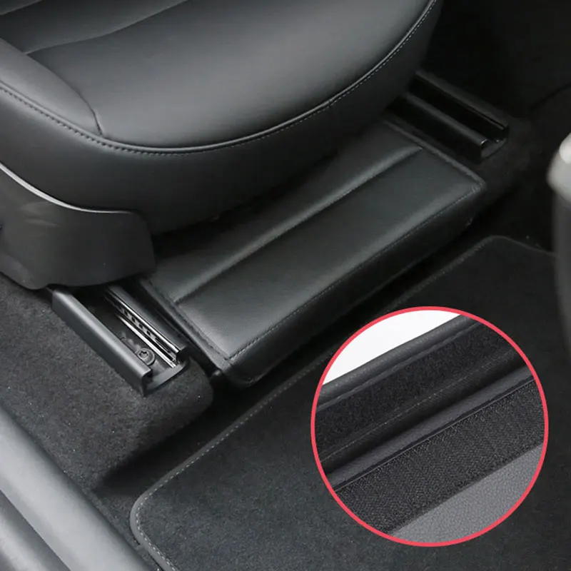 For Tesla Model Y Car Under Seat Storage Box Front Rear Seats Folding Leather Organizer Auto Interior Space Accessories
For Tesla Model Y Car Under Seat Storage Box Front Rear Seats Folding Leather Organizer Auto Interior Space Accessories