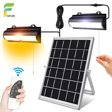 Upgraded Single Double Head Solar Pendant Lights IP65 Waterproof Lamp Outdoor LED Shed Light with Dimmable Remote Control
Upgraded Single Double Head Solar Pendant Lights IP65 Waterproof Lamp Outdoor LED Shed Light with Dimmable Remote Control