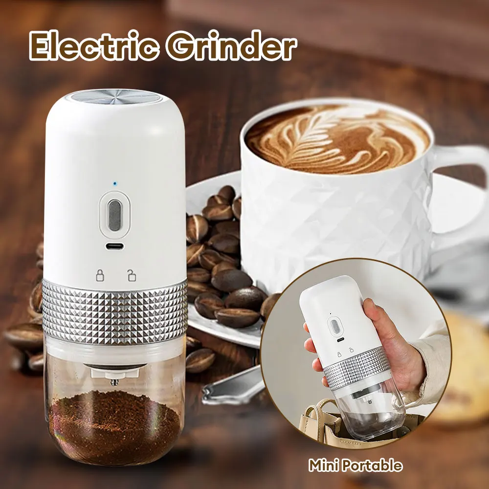 Mini Electric Coffee Grinder USB Rechargeable Professional Grinding Core Coffee Bean Mill Grinder Portable Coffee Maker Machine
Mini Electric Coffee Grinder USB Rechargeable Professional Grinding Core Coffee Bean Mill Grinder Portable Coffee Maker Machine