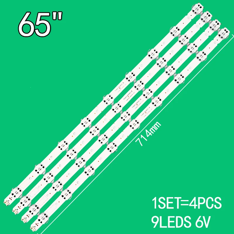 4PCS For LG 65" TV 65UK6300YVB 65UK6300 65UK6400 65UK6470PLC 65UK6400PLF 65UK6300PUE SSC_65UK63_9LED_SVL650A95 EAV64013801
4PCS For LG 65" TV 65UK6300YVB 65UK6300 65UK6400 65UK6470PLC 65UK6400PLF 65UK6300PUE SSC_65UK63_9LED_SVL650A95 EAV64013801