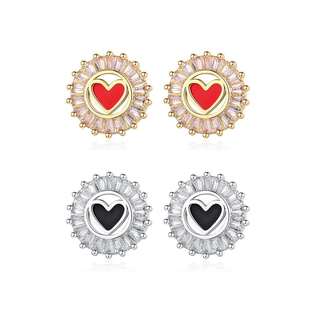 Dorado Korean Round Hollow Red Heart Stud Earring for Women Girls Anniversary 2023 Zircon Fashion Jewelry Brincos Crystal New
Dorado Korean Round Hollow Red Heart Stud Earring for Women Girls Anniversary 2023 Zircon Fashion Jewelry Brincos Crystal New