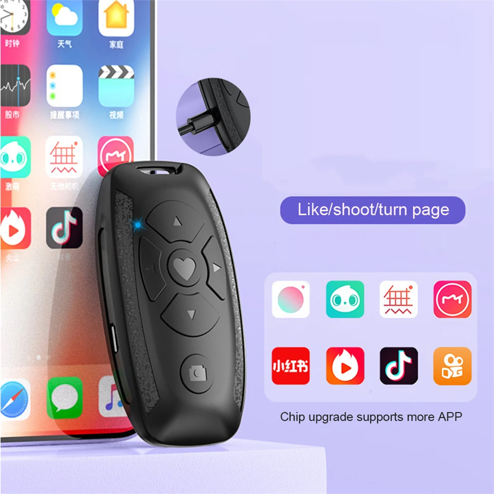 Universal Mobile Phone Selfie Camera Shutter Mini Remote Control Button Battery Rechargeable Wireless Controller Taking Photo
Universal Mobile Phone Selfie Camera Shutter Mini Remote Control Button Battery Rechargeable Wireless Controller Taking Photo