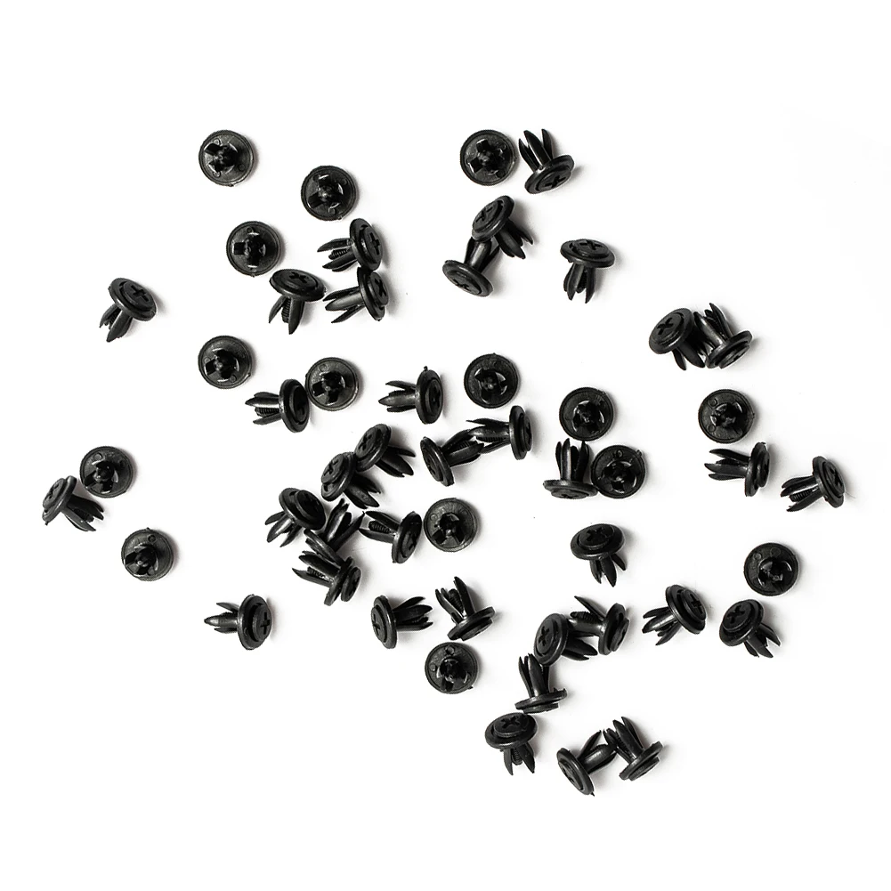 50pcs Plastic Rivets For Car Body 6mm Hole Dia Black Retainer Fastener Fender Bumper Push Pin Clip Universal Vehicles Accessorie
50pcs Plastic Rivets For Car Body 6mm Hole Dia Black Retainer Fastener Fender Bumper Push Pin Clip Universal Vehicles Accessorie