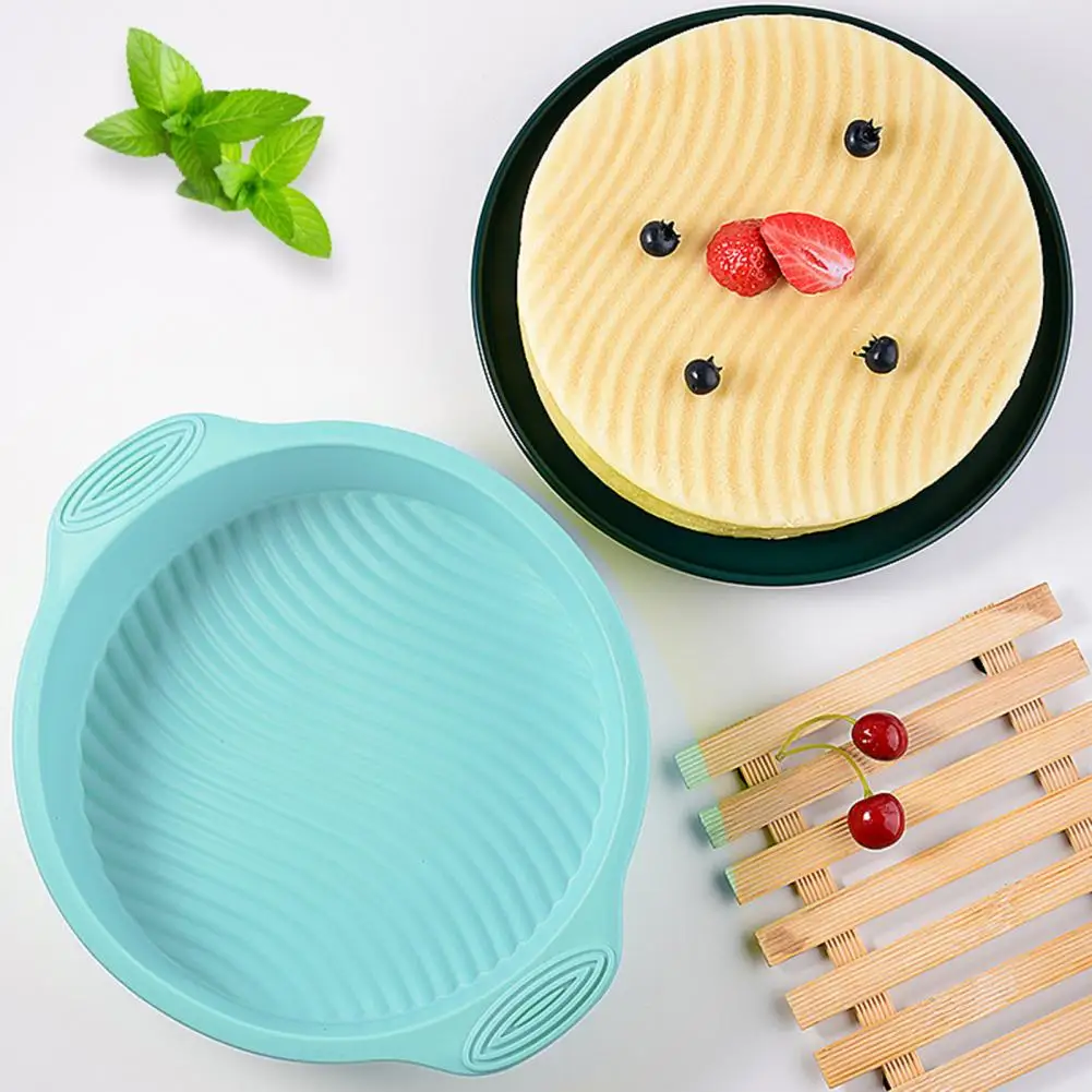 Oven Safe Cake Mold Set of 3 Non-stick Silicone Round Cake Pans 9 Inch Heat Resistant Mold for Baking Pizza Bread More Food
Oven Safe Cake Mold Set of 3 Non-stick Silicone Round Cake Pans 9 Inch Heat Resistant Mold for Baking Pizza Bread More Food