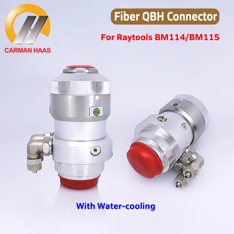 Carmanhaas Fiber QBH Connector for Raytools BM114 BM115 Laser Cutting Head with Water-cooling 1064nm Laser Cutting Machine
Carmanhaas Fiber QBH Connector for Raytools BM114 BM115 Laser Cutting Head with Water-cooling 1064nm Laser Cutting Machine