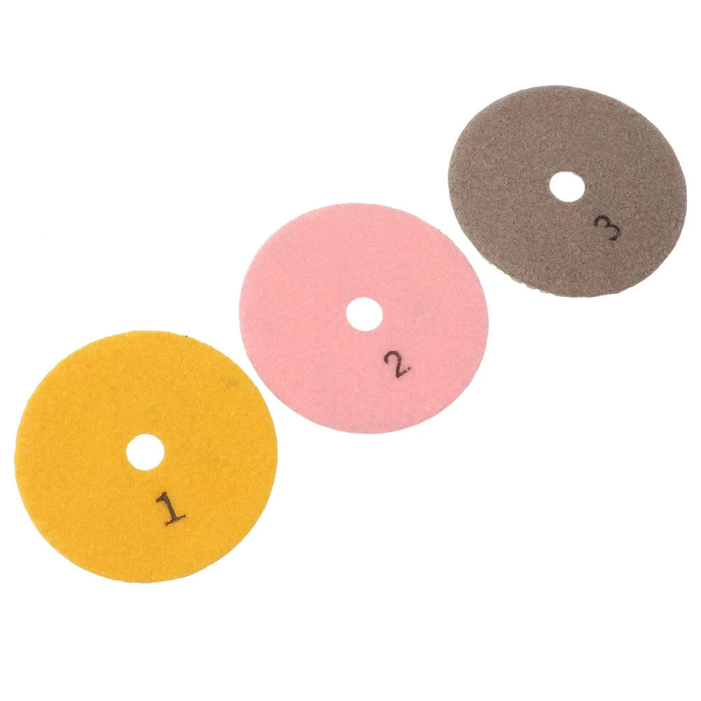 Abrasive Tool Polishing Pads 3PCS 4inch Abrasive Wheels Diamond Polishing Pads Diamond Tools Granite Polishing
Abrasive Tool Polishing Pads 3PCS 4inch Abrasive Wheels Diamond Polishing Pads Diamond Tools Granite Polishing