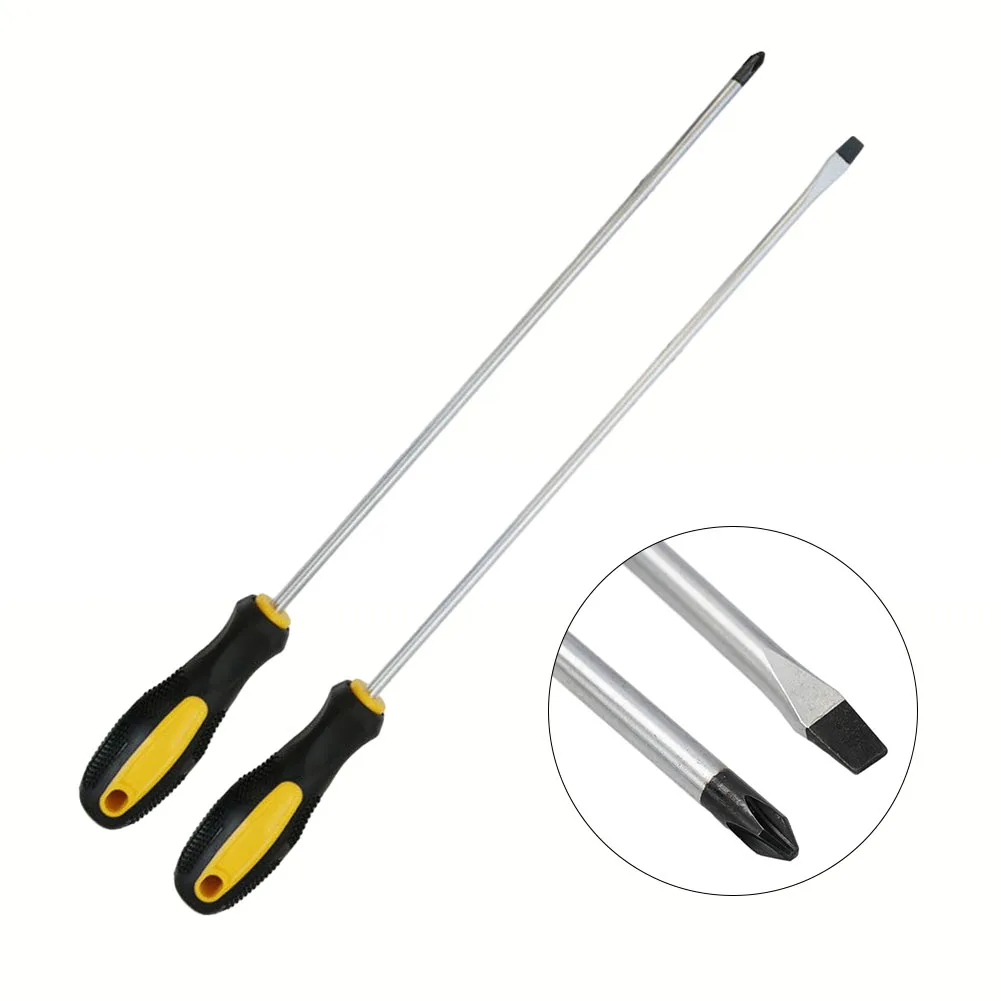 1pcs Extended Cross/Slotted Screwdriver Magnetic 12 Inch Extra Long Screwdriver Rubber Handle Hand Screwdriver Nutdrivers
1pcs Extended Cross/Slotted Screwdriver Magnetic 12 Inch Extra Long Screwdriver Rubber Handle Hand Screwdriver Nutdrivers