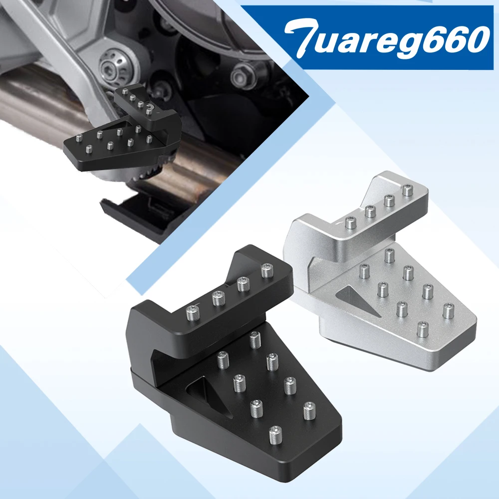 

Tuareg 660 2024 2025 DualControl Brake Lever Enlarger Footboard Peg Pedal Tip Extension For Aprilia Tuareg660 XC XB 2021-2023