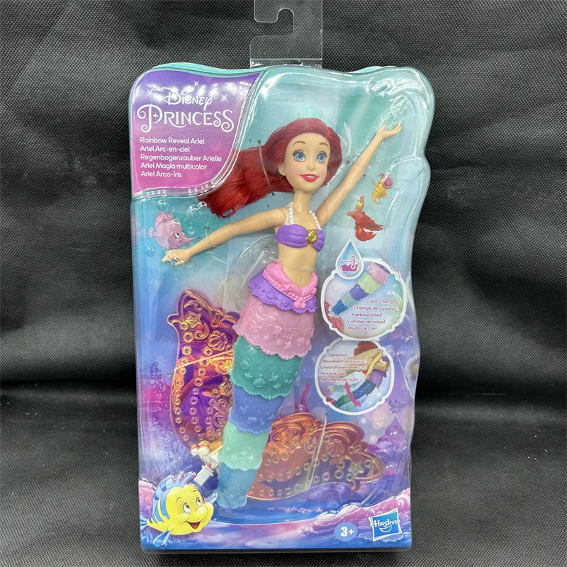 

New Disney 26cm The Mermaid Princess Anime Figurine Model Desktop Ornaments Doll Girl Birthday Gift Toys Children Gift Kuromi