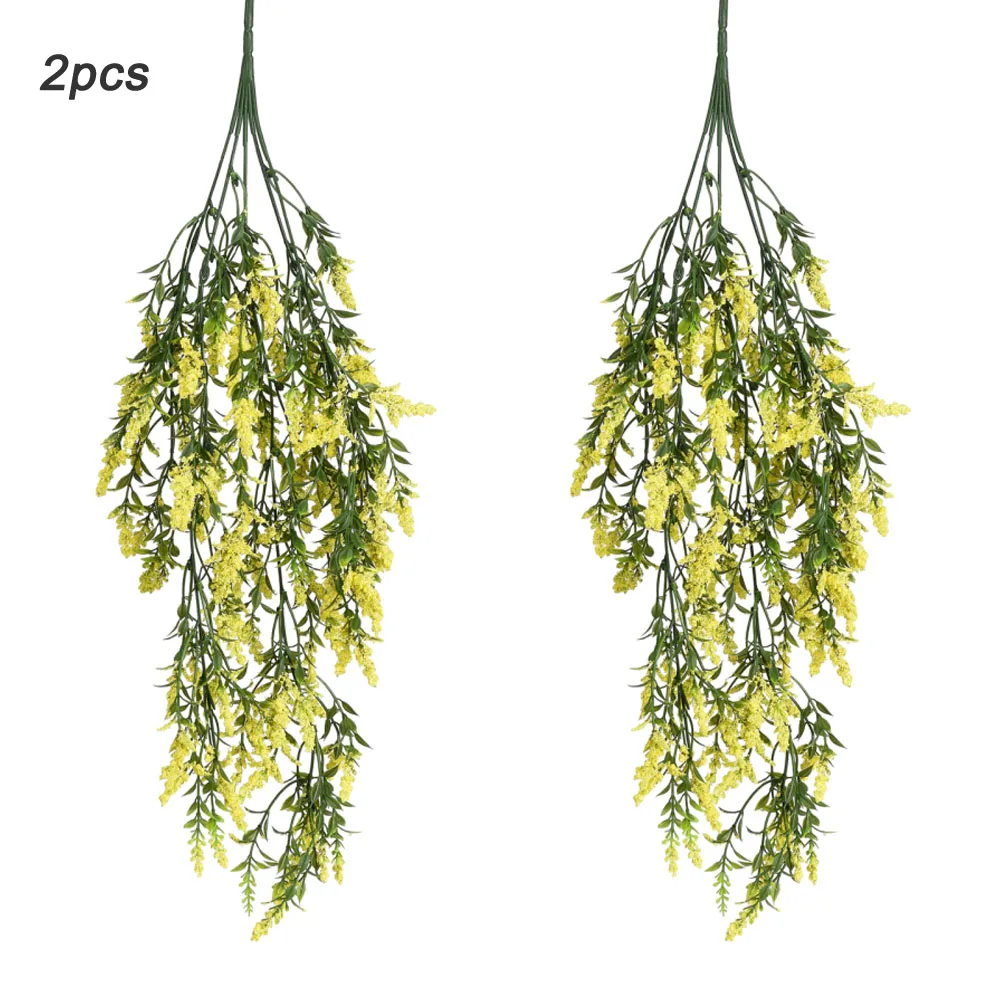 2pcs Artificial Lavender Wisteria Wheat Green Plant Vines Wall Hanging Floral Teardrop Wreath Wedding Decoration Plastic Flowers
2pcs Artificial Lavender Wisteria Wheat Green Plant Vines Wall Hanging Floral Teardrop Wreath Wedding Decoration Plastic Flowers