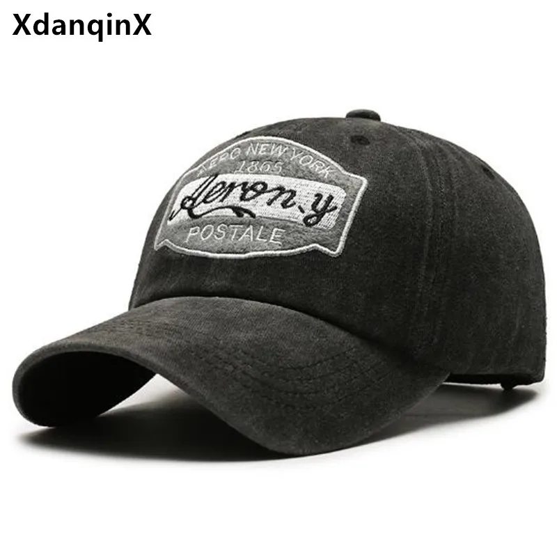 

New Fashion Retro Washed Cotton Curved Brim Baseball Caps For Men And Women Golf Hat Camping Fishing Hat Party Hats Snapback Cap