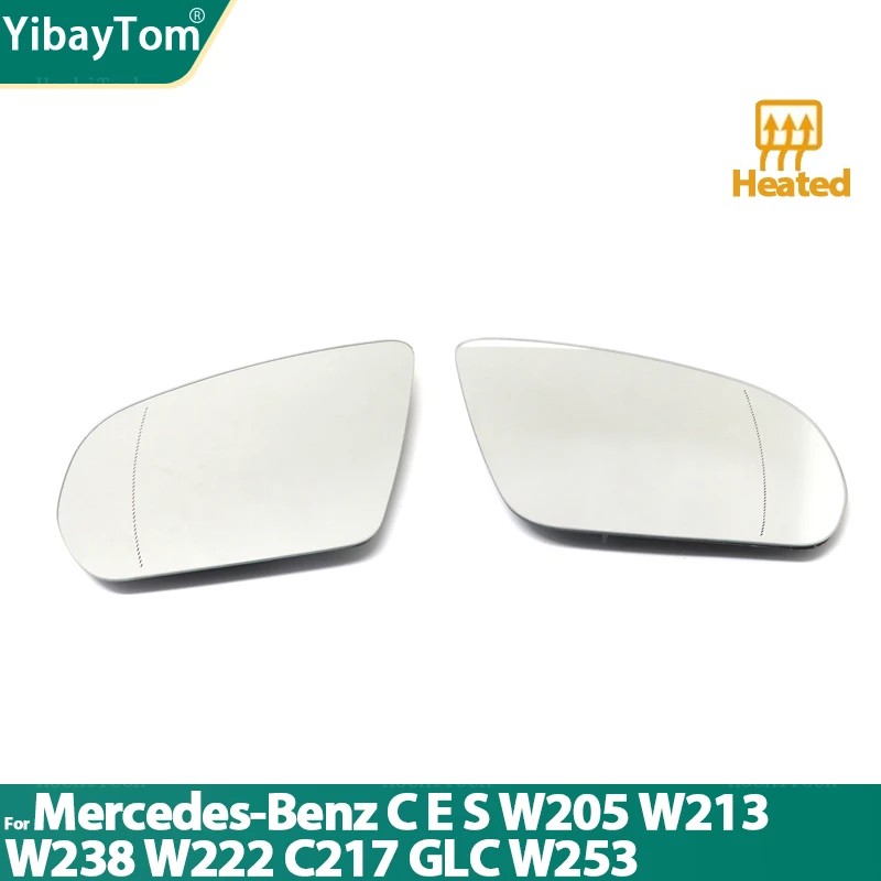Rearview Mirror Glass Door Wing Mirrors Heated Side Mirror Glass for Mercedes-Benz C E S GLC W205 W213 W238 W222 C217 C253 X253
Rearview Mirror Glass Door Wing Mirrors Heated Side Mirror Glass for Mercedes-Benz C E S GLC W205 W213 W238 W222 C217 C253 X253
