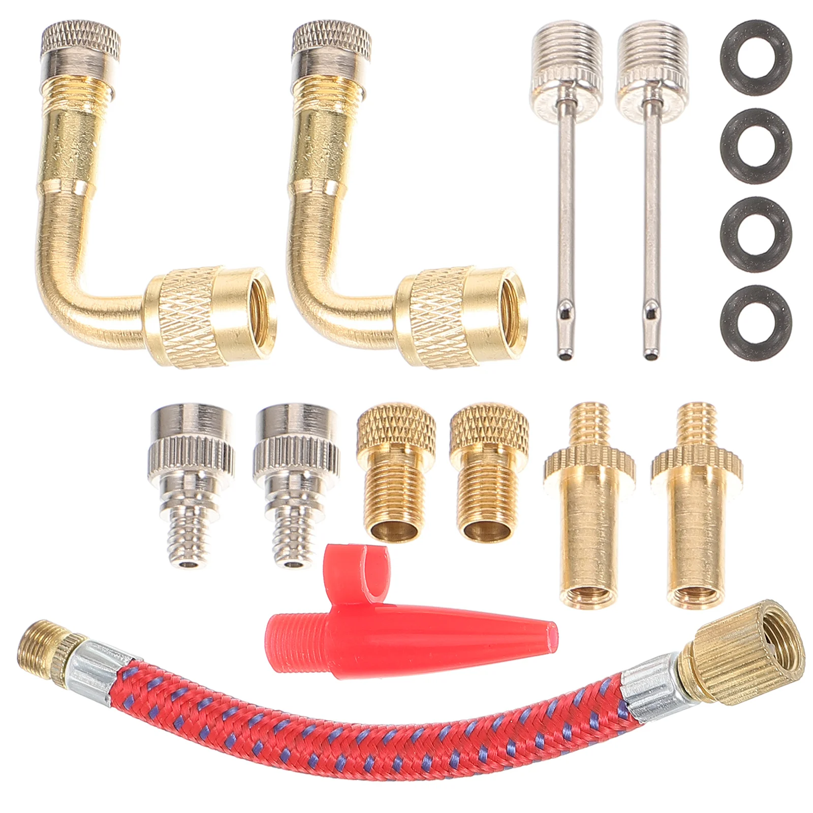 1 Set of Needle Inflation Kit Needle Nozzle Adapter Joint Kits Bike Accessories for Bike
1 Set of Needle Inflation Kit Needle Nozzle Adapter Joint Kits Bike Accessories for Bike